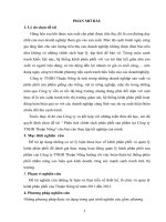 Phân tích chính sách phân phối sản phẩm tại Công ty TNHH Thuận Nông