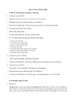 ĐỀ CƯƠNG CÔNG NGHỆ 7 CUỐI NĂM