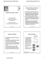 Nguyên lý tạo ảnh trong MRI (MRI dx rad imaging physics course)