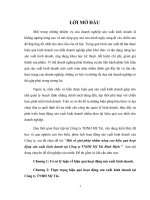 Một số giải pháp nhằm nâng cao hiệu quả hoạt động sản xuất kinh doanh tại Công ty TNHH Mỹ Tài Bình Định