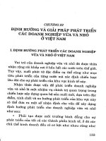 Ebook giải pháp phát triển doanh nghiệp vừa và nhỏ ở việt nam  phần 2