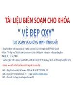 Đề và đáp án chi tiết Chuyên đề 1 VẺ ĐẸP OXY DỰ ĐOÁN VÀ CHỨNG MINH TÍNH CHẤT HÌNH VUÔNG