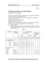 TCVN 3978 1984 trường học phổ thông tiêu chuẩn thiết kế 