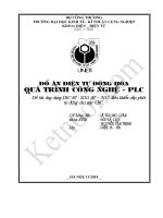 ỨNG DỤNG PLC s7 200; s7 300 điều KHIỂN cấp PHÔI tự ĐỘNG CHO máy CNC 