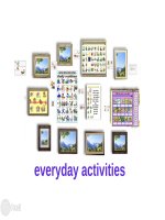 everyday activities 1