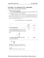 TCXDVN 299 2003 cách nhiệt  các đại lượng vật lý và định nghĩa 