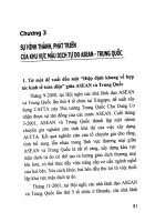 Ebook mậu dịch tự do ASEAN   trung quốc, quá trình hình thành và triển vọng  phần 2