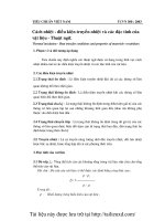 TCXDVN 300 2003 cách nhiệt  điều kiện truyền nhiệt và các đặc tính của vật liệu  thuật ngữ 