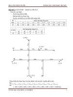 BÀI TẬP LỐN CẤP THOÁT NƯỚC CÔNG TRÌNH