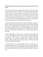 Một số hướng nghiên cứu ứng dụng công nghệ vi sinh vật trong bảo vệ môi trường