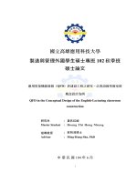 Ứng dụng triển khai chức năng chất lượng QFD xây dựng mô hình lớp học tiếng Anh hiệu quả.