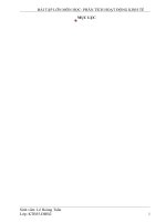 Phân tích tình hình thực hiện chỉ tiêu sản lượng theo mặt hàng và tình hình thực hiện chỉ tiêu giá thành theo khoản mục của công ty VTB 