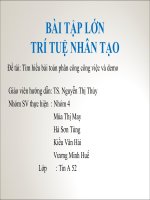 Tìm hiểu bài toán phân công công việc và demo code