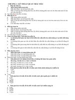 Câu trắc nghiệm môn Phân tích môi trường trường ĐH Công nghệ Đồng Nai