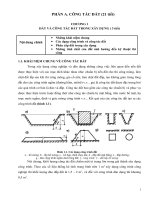 giáo trình kỹ thuật thi công 