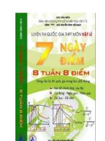 TÌM HIỂU THỰC TRẠNG CÁC NGUỒN NƯỚC SINH HOẠT CỦA NGƯỜI DÂN XÃ THƯỢNG ĐÌNH, HUYỆN PHÚ BÌNH, TỈNH THÁI NGUYÊN