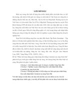 Phân tích hoạt động giao nhận hàng hóa bằng container tại cảng nam hải 