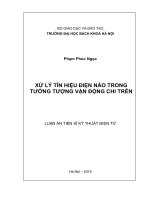 Xử lý tín hiệu điện não trong tưởng tượng vận động chi trên