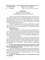 KẾ HOẠCH Hội nghị điển hình tiên tiến cấp cơ sở lần thứ III năm 2016 xã Thạnh Lợi tiến tới Hội nghị điển hình tiên tiến huyện Tháp Mười lần thứ III