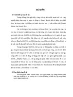 Sử dụng phần mềm visual basic for application xây dựng chương trình tính toán thiết kế và vẽ két dự trữ LO cho tàu hàng 10500 tấn, lắp máy chính MAN bw 6S35MC 