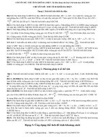 CHUYÊN đề THỂ TÍCH KHÔI đa DIỆN  tài liệu dùng cho lớp 12a8 năm học 2014 2015 