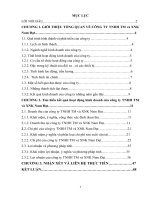 hoạt động sản xuất kinh doanh của công ty TNHH THƯƠNG MẠI VÀ XUẤT NHẬP KHẨU NAM đạt 