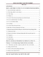 Đánh giá tình hình tài chính và tìm hiểu thực trạng công tác kế toán bán hàng và lập báo cáo thuế tại công ty cổ phần văn phòng phẩm hải phòng 