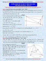 FREE TUYEN CHON OXY va HE PT thay hung DZ