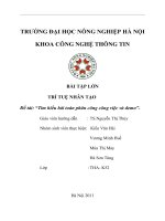 Tìm hiểu bài toán phân công công việc và demo code