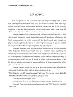 GIẢI PHÁP NÂNG CAO CHẤT LƯỢNG tín DỤNG tại NGÂN HÀNG THƯƠNG mại cổ PHẦN QUÂN đội   CHI NHÁNH THANH XUÂN