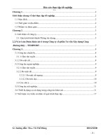 Vị trí tổ chức,nhiệm vụ của đoàn 6 khảo sát trong công ty cổ phần tư vấn xây dựng cảng đường thủy –TEDIPORT 