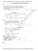 bài tập đồ thị trong hóa học