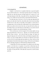 Nghiên cứu tổng hợp và khả năng hấp phụ hợp chất hữu cơ khó phân hủy trong nước của vật liệu nanocomposit Fe3O4/graphen oxit dạng khử