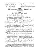 ĐỀ ÁN Vị trí việc làm Trường Trung học cơ sở giai đoạn 2014 2016