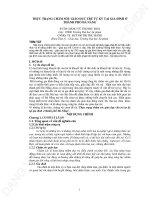 Thực trạng chăm sóc giáo dục cho trẻ tự kỷ tại gia đình ở thành phố đà nẵng (TT) 