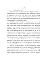Đánh giá thực trạng tài chính và các giải pháp cải thiện tình hình tài chính của công ty cổ phần xây dựng số 4 thăng long