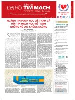NGÀNH TIM MẠCH HỌC VIỆT NAM VÀ HỘI TIM MẠCH HỌC VIỆT NAM NHỮNG NỖ LỰC KHÔNG NGỪNg