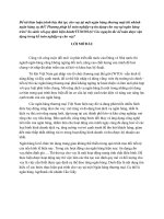 Trình bày thủ tục cho vay tại một ngân hàng thương mại chi nhánh ngân hàng cụ thể? Phương pháp kế toán nghiệp vụ tín dụng cho vay tại ngân hàng trên? So sánh với quy định hiện hành(TT102014)