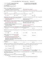 ĐỀ ôn lý THUYẾT CHƯƠNG 2 môn vật lý