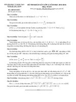 free đề thi khảo sát lớp 12 môn toán tỉnh quảng ninh 