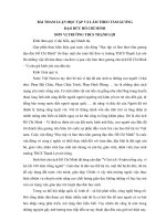 BÀI THAM LUẬN HỌC TẬP VÀ LÀM THEO TẤM GƯƠNG  ĐẠO ĐỨC HỒ CHÍ MINH