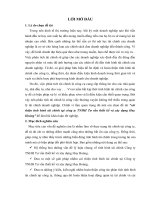 báo cáo thực tập tại Công ty TNHH Tư vấn thiết kế và xây dựng Huy Hoàng