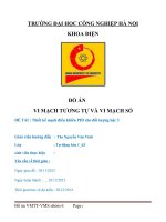 Thiết kế mạch điều khiển PID bậc 3