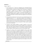 Bài tập kinh tế môi trường