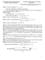 free đề thi thử môn toán trường thpt nguyễn bính 