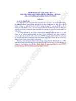 Hình thành kĩ năng giao tiếp cho trẻ CPTTT trường tiểu học hải vân thông qua hoạt động vui chơi (TT) 