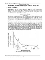 BÀI ĐO NHỊP MẠCH VÀ NỒNG ĐỘ BÃO HÒA ÔXY TRONG MÁU