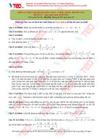 Free luyện giải đề 2016 môn toán thầy đặng thành nam đề số 13 