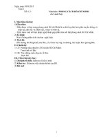 Giáo án Ngữ văn 9 tuần 1 đến tuần 5