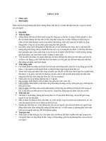 nhận thứcTâm lý học đại cương